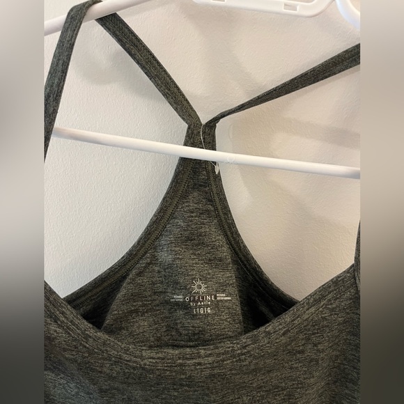 Aerie Shelf Bra Crop Top - Picture 3 of 5